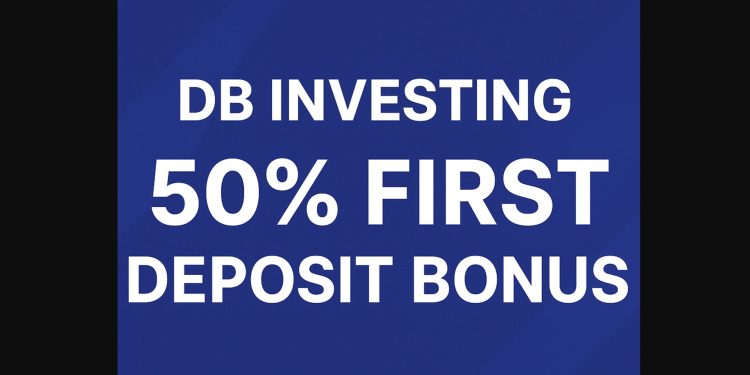 DB Investing offers a 50% First Deposit Bonus